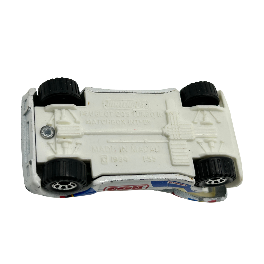 Matchbox Peugeot 205 Turbo 16 1984 made in Macau