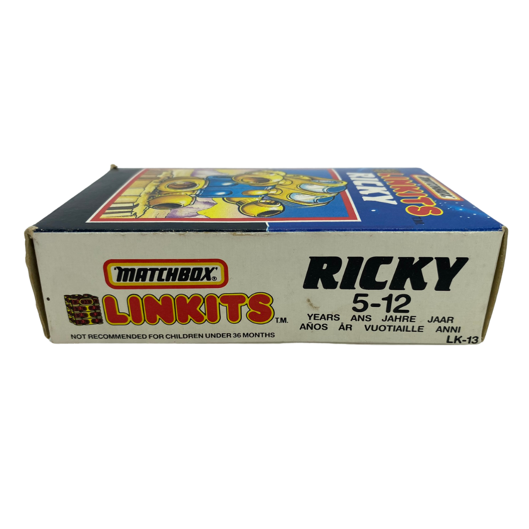 Matchbox Linkits figure Ricky boxed vintage 1980s toy made in 1986