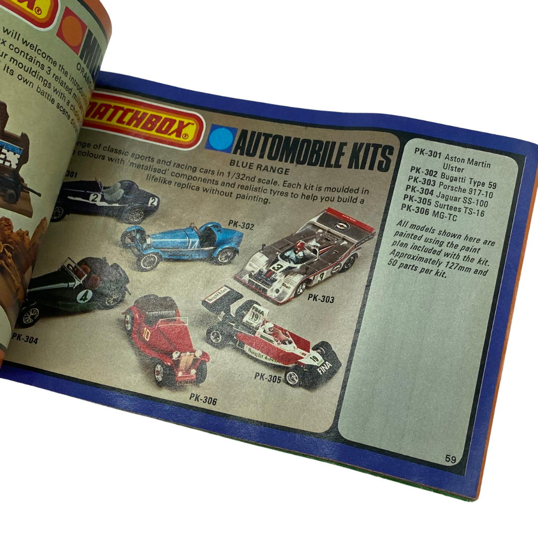 Matchbox toys 1977 toy catalogue, product catalogue 88