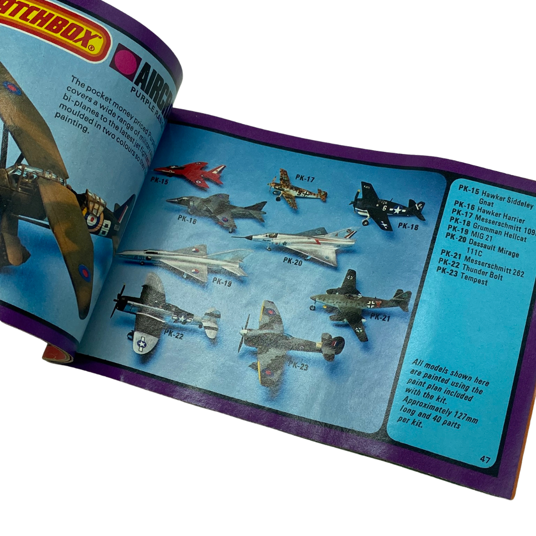 Matchbox toys 1977 toy catalogue, product catalogue 88