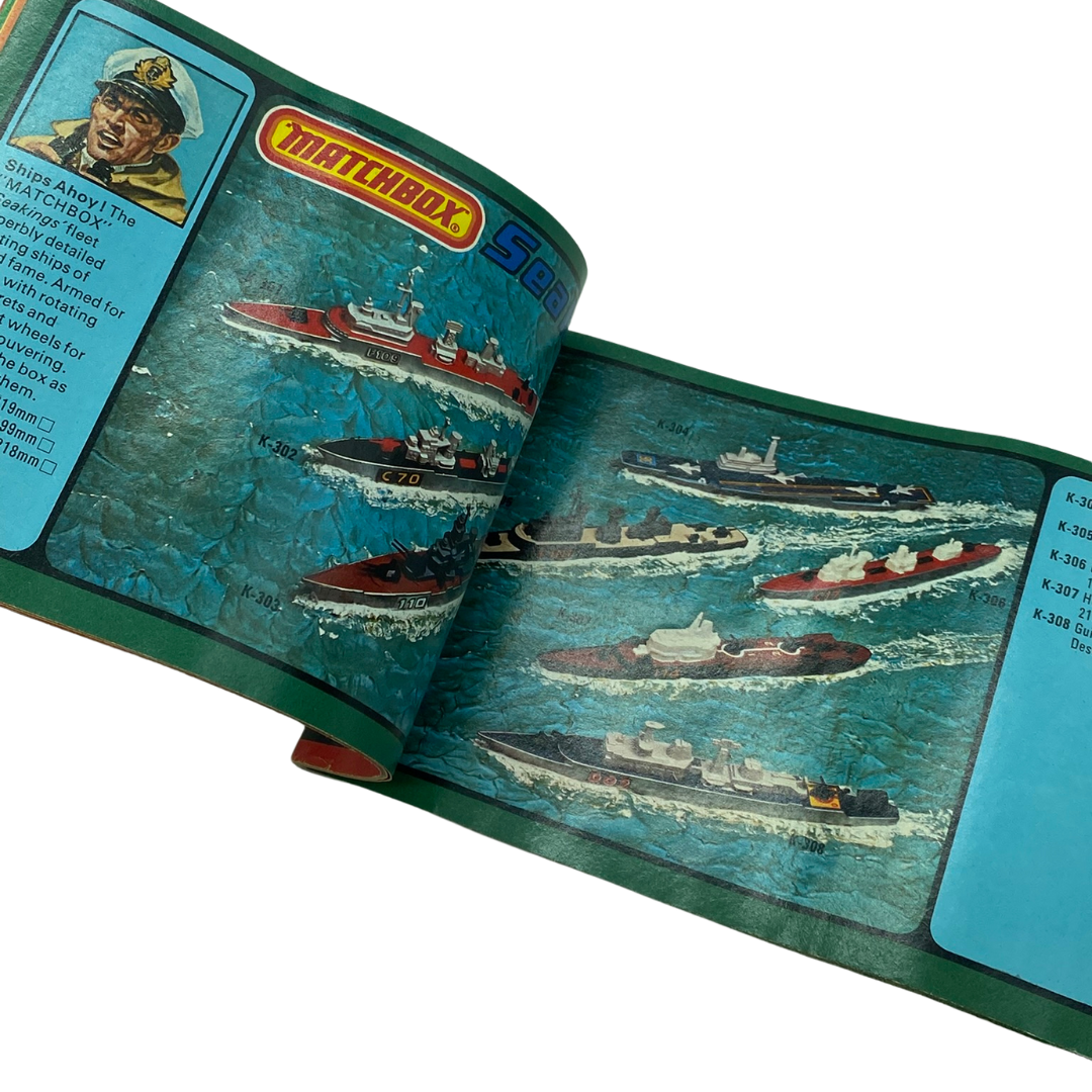 Matchbox toys 1977 toy catalogue, product catalogue 88