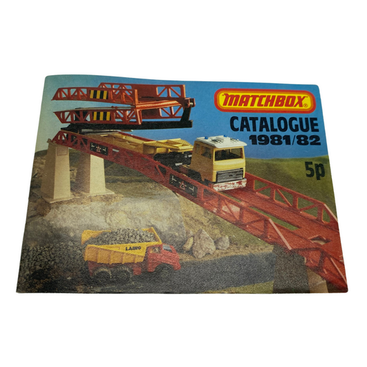 Matchbox toys 1981 / 1982 toy catalogue, product catalogue 103