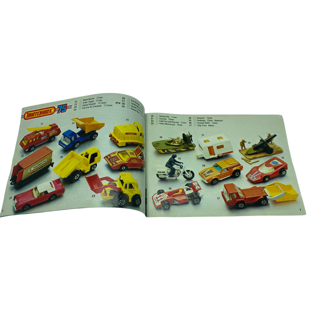 Matchbox Toys 1980 - 1981 toy catalogue / product catalogue Lesney 101