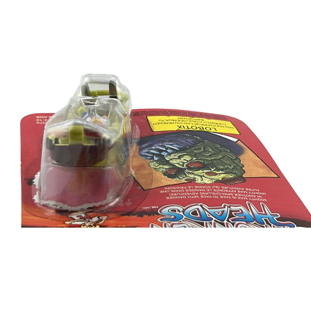 Mighty Max Lobotix Shrunken Heads MOC on Canadian card Irwin toys