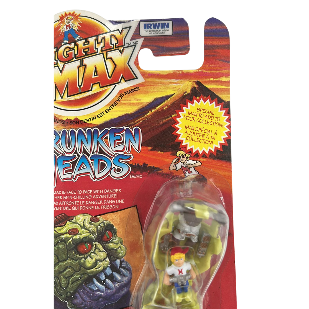 Mighty Max Lobotix Shrunken Heads MOC on Canadian card Irwin toys