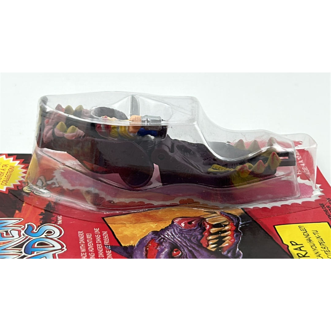 Mighty Max Rat Trap Shrunken Heads MOC on Canadian card Irwin toys