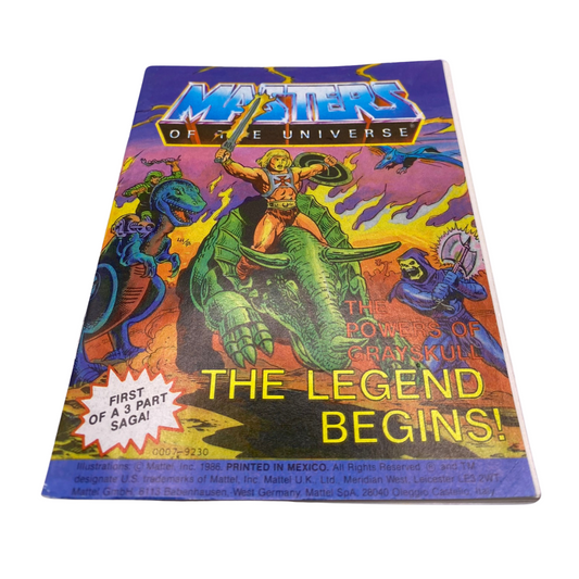 He-Man Mini Comic Book The Powers of Grayskull Legend Begins