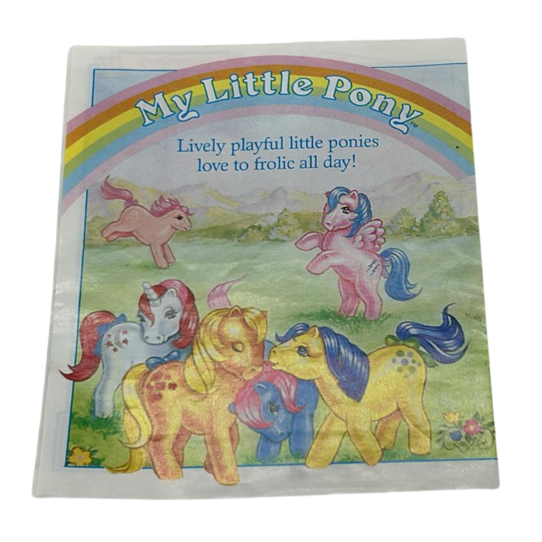 My Little Pony G1 toy product poster 1980s 91