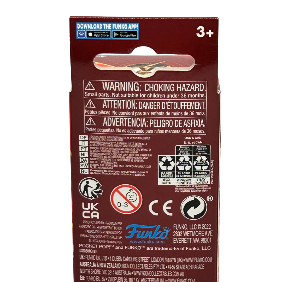 Pop Vinyl Pocket Pop keychain Supergirl The Flash in box