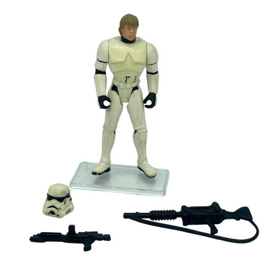 Star Wars POTF Luke Skywalker Stormtrooper disguise complete 430