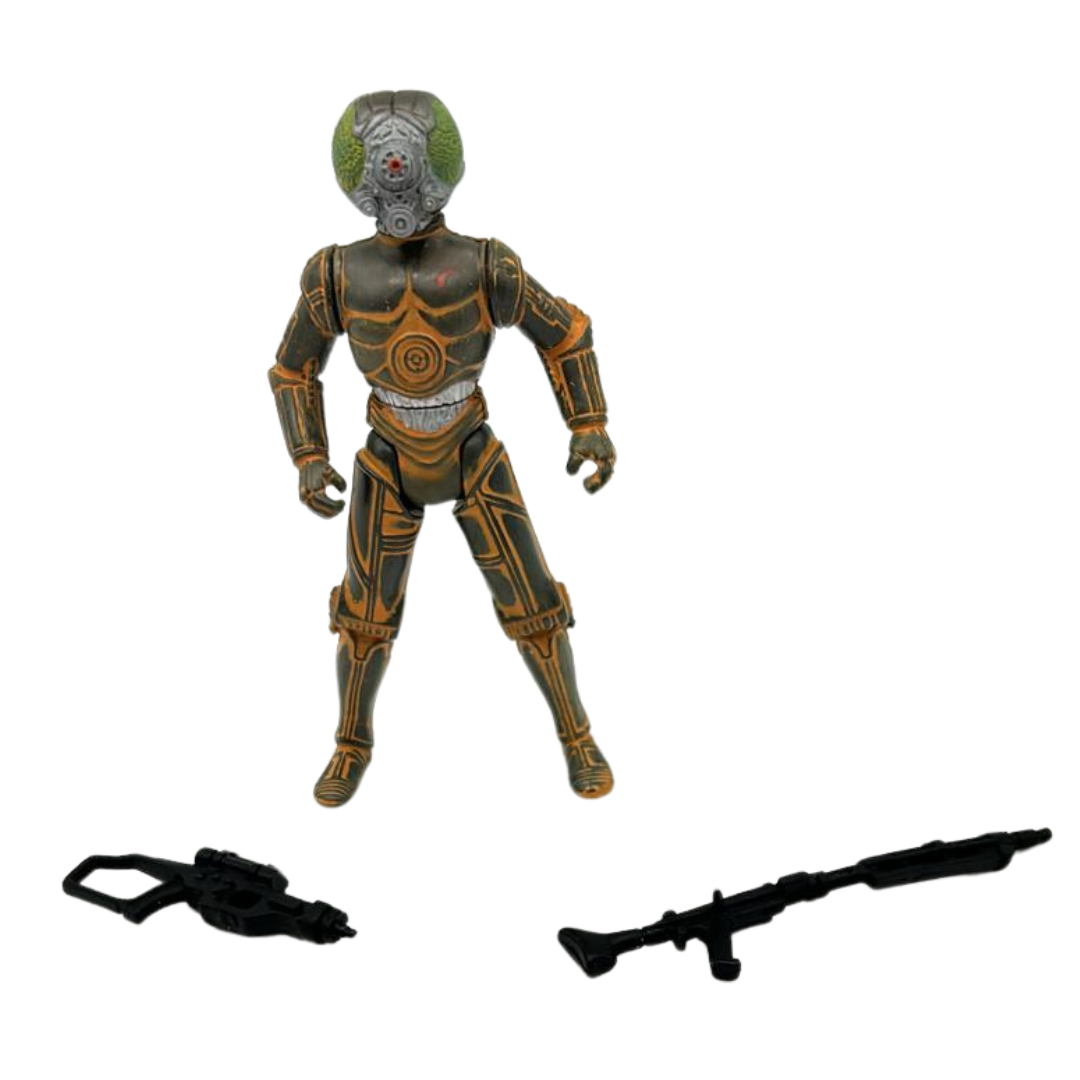 Star Wars POTF 4-LOM Figure complete Zuckuss Bounty Hunter 169