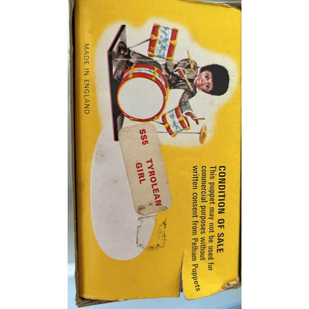 Pelham Puppets SS5 Tyrolean Girl with box and instructions