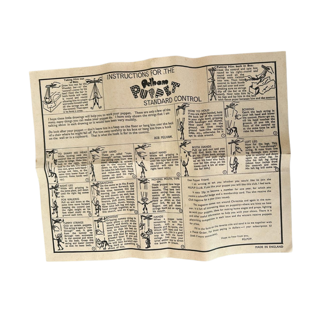 Pelham Puppets SS5 Tyrolean Girl with box and instructions