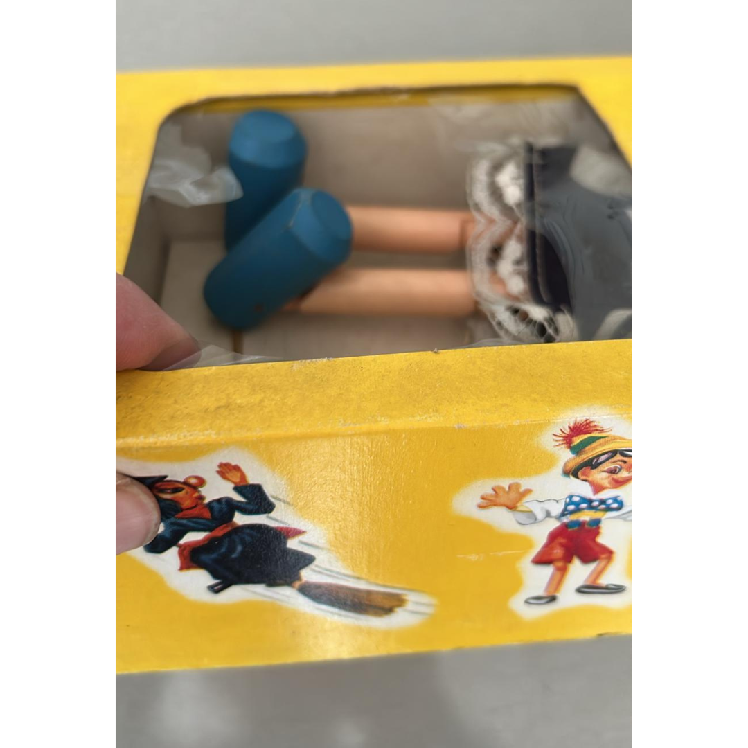 Pelham Puppets Mitzi marionette in box blue hat