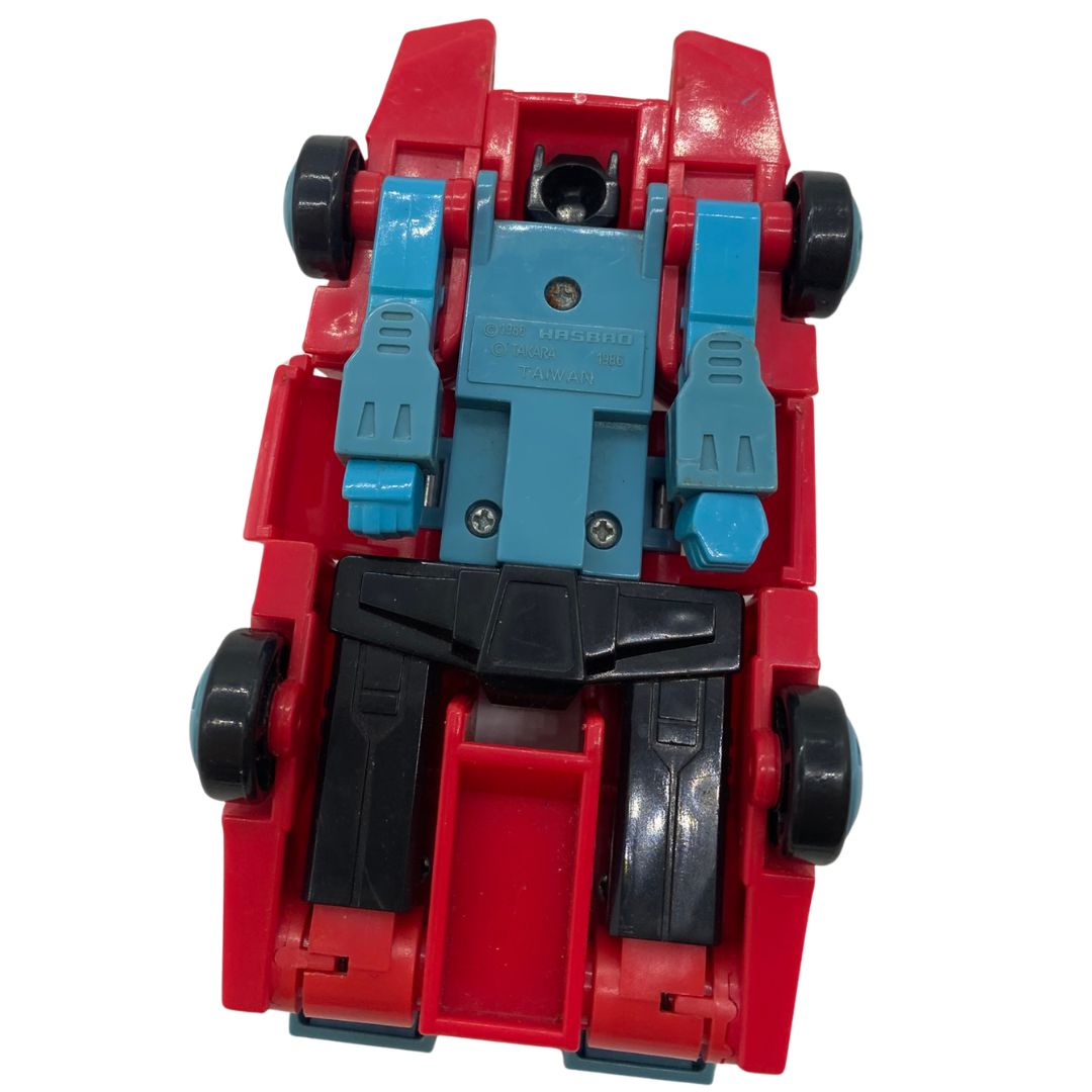 Vintage Transformers G1 Pointblank Targetmaster not complete but good 157