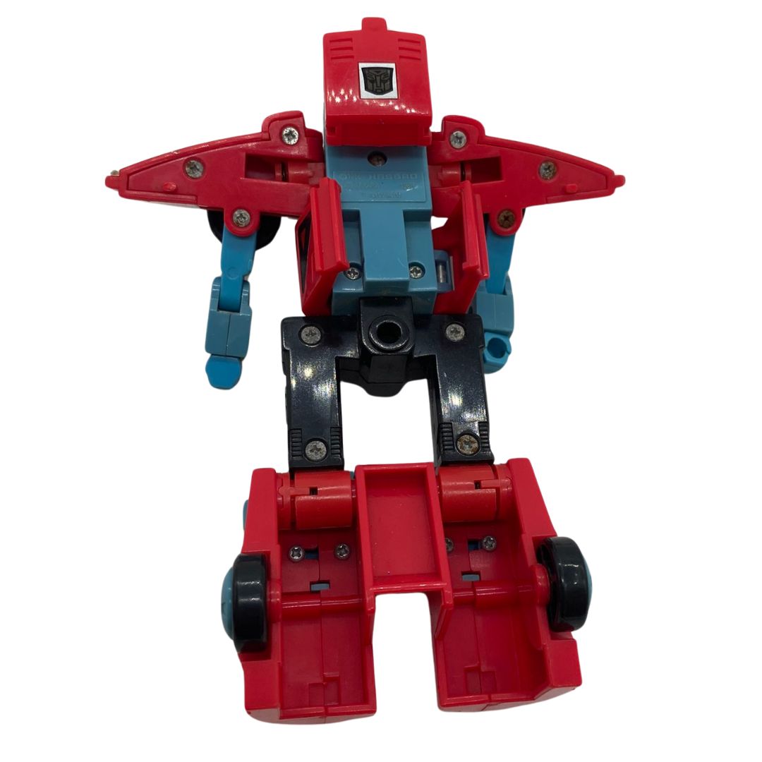 Vintage Transformers G1 Pointblank Targetmaster not complete but good 157