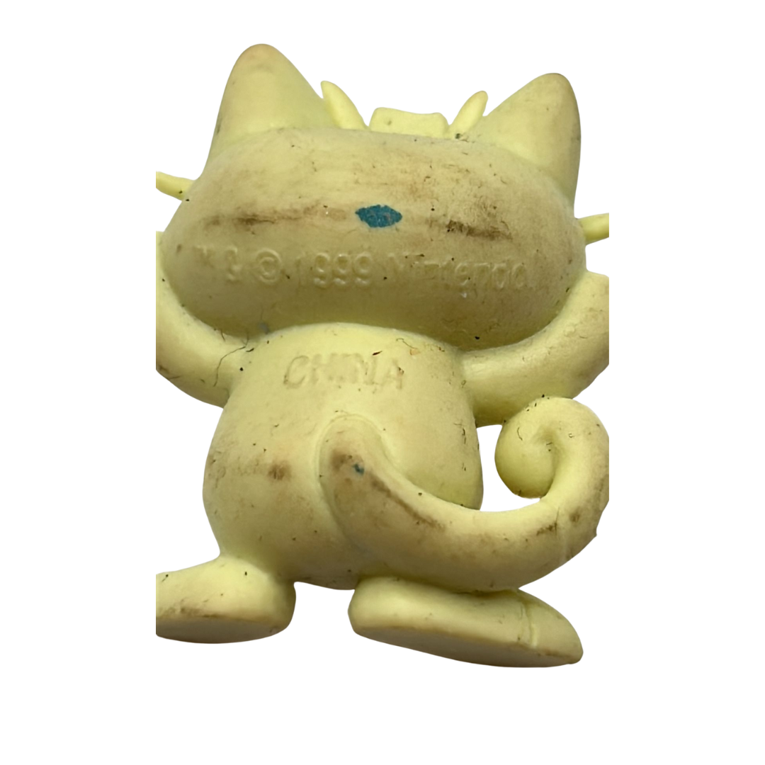 Pokemon Meowth Nintendo 1999 plastic figure 836