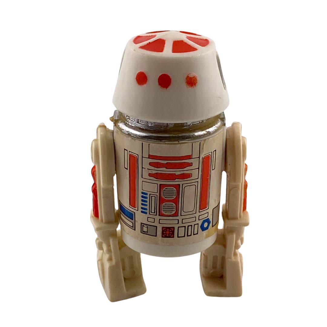 Vintage Star Wars R5D4 Droid R2 Unit with good sticker 1977 Hong Kong 424