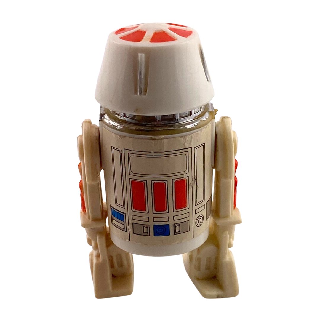 Vintage Star Wars R5D4 Droid R2 Unit with good sticker 1977 Hong Kong 424