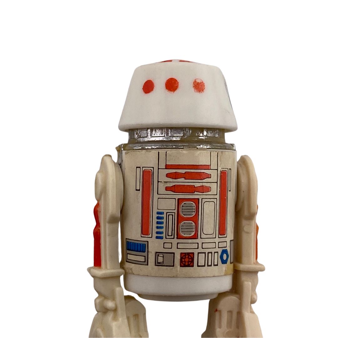 Vintage Star Wars R5D4 Droid R2 Unit with good sticker 1977 Hong Kong 424