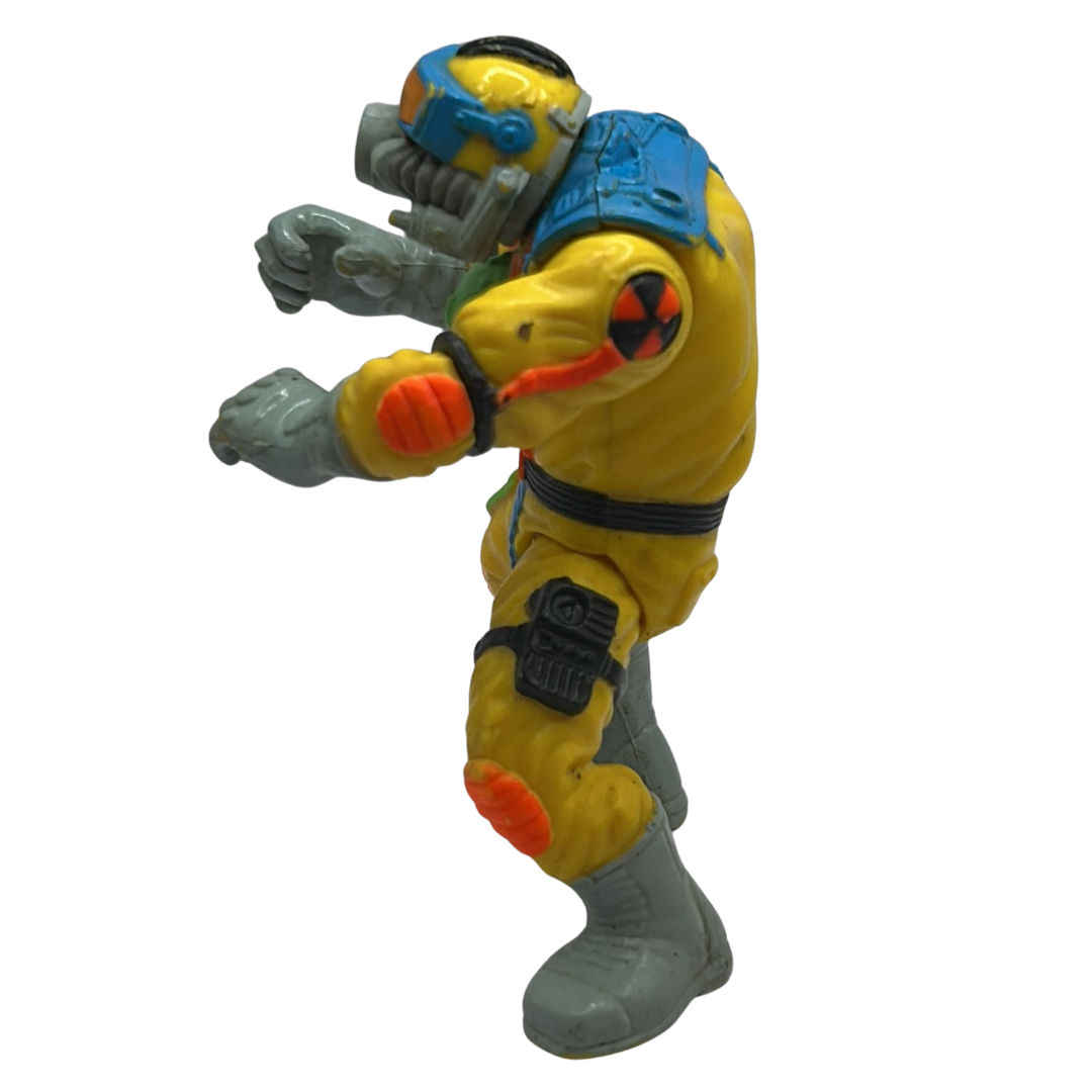 Toxic Crusaders Radiation Ranger near complete & card 1991 by Playmates 884