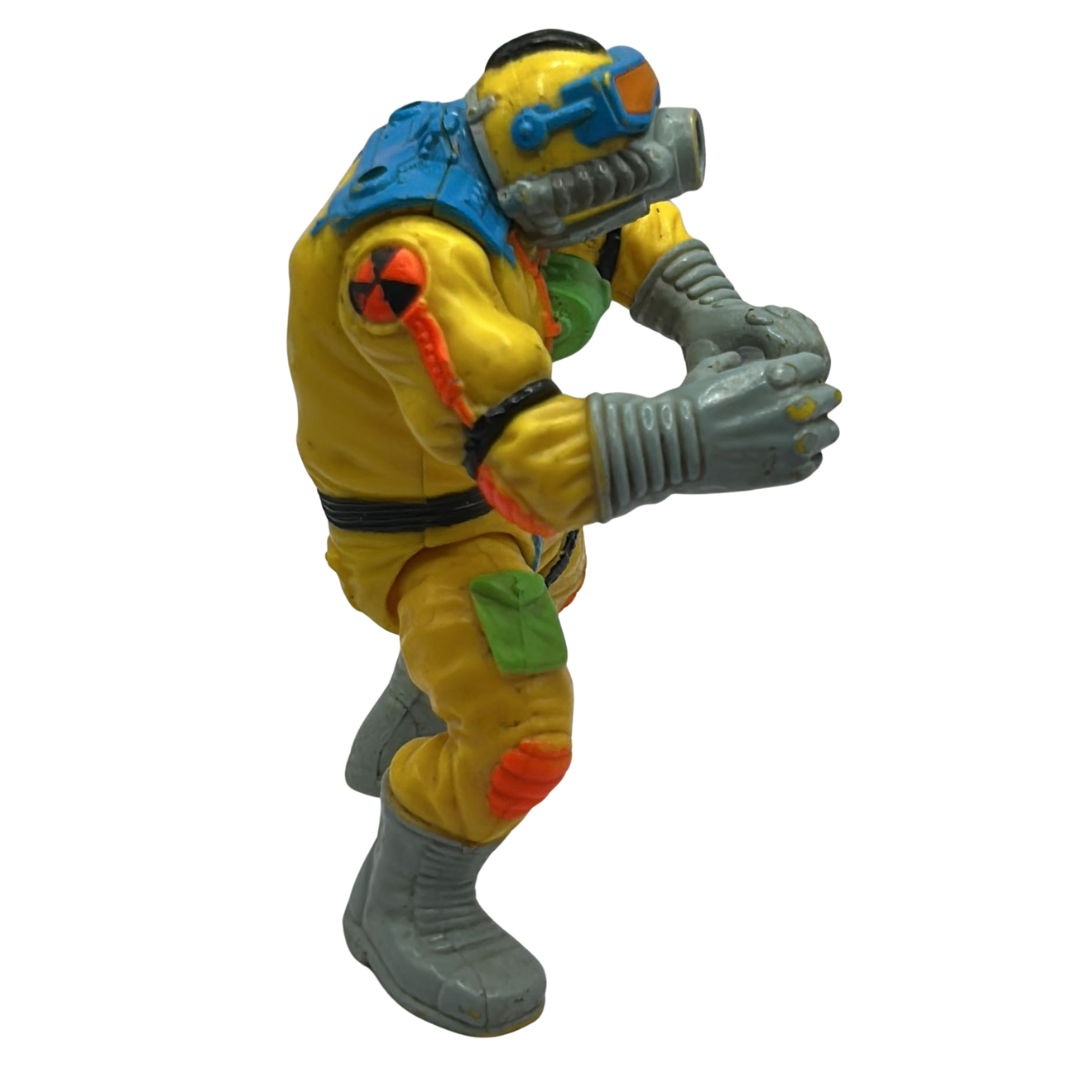 Toxic Crusaders Radiation Ranger near complete & card 1991 by Playmates 884