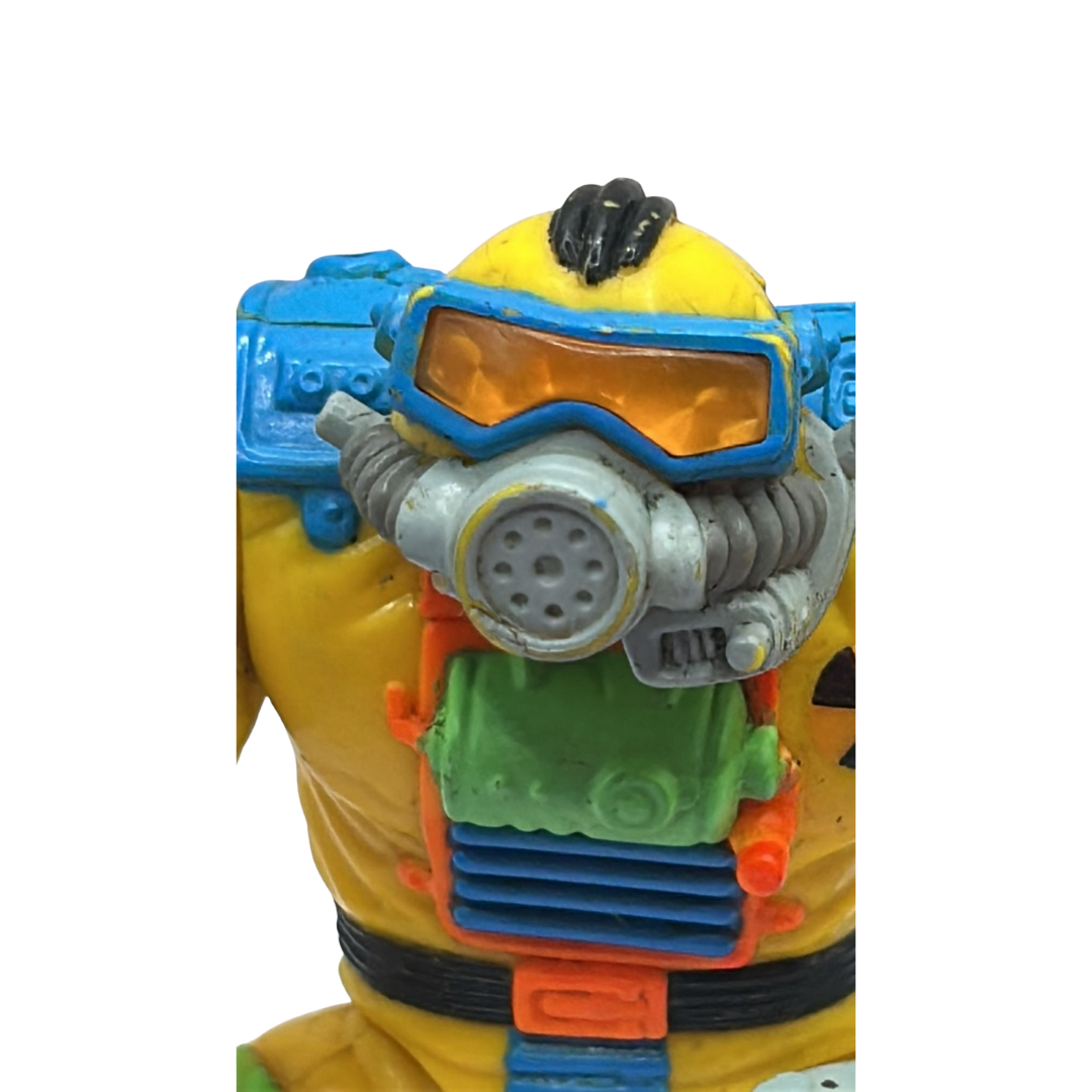 Toxic Crusaders Radiation Ranger near complete & card 1991 by Playmates 884