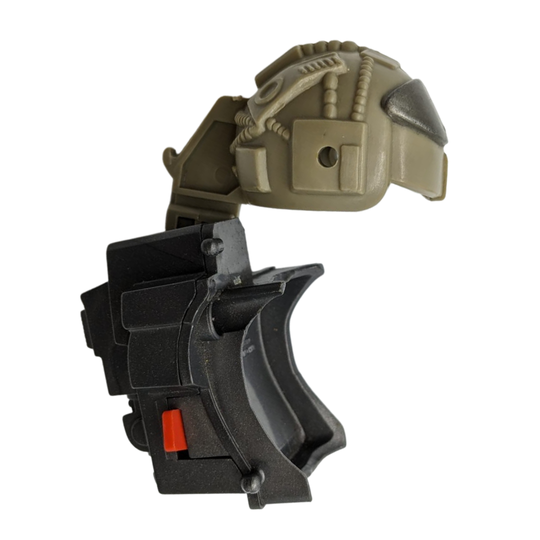 Rambo Turbo backpack and helmet part