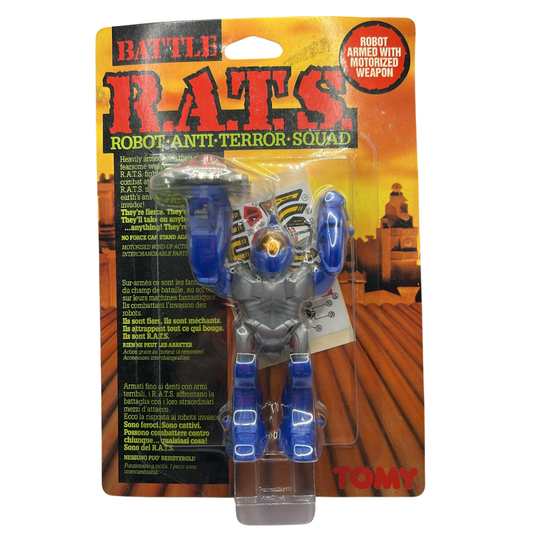 RATS Protectron MOC by Tomy Robot Anti-Terror Squad Starriors 1D