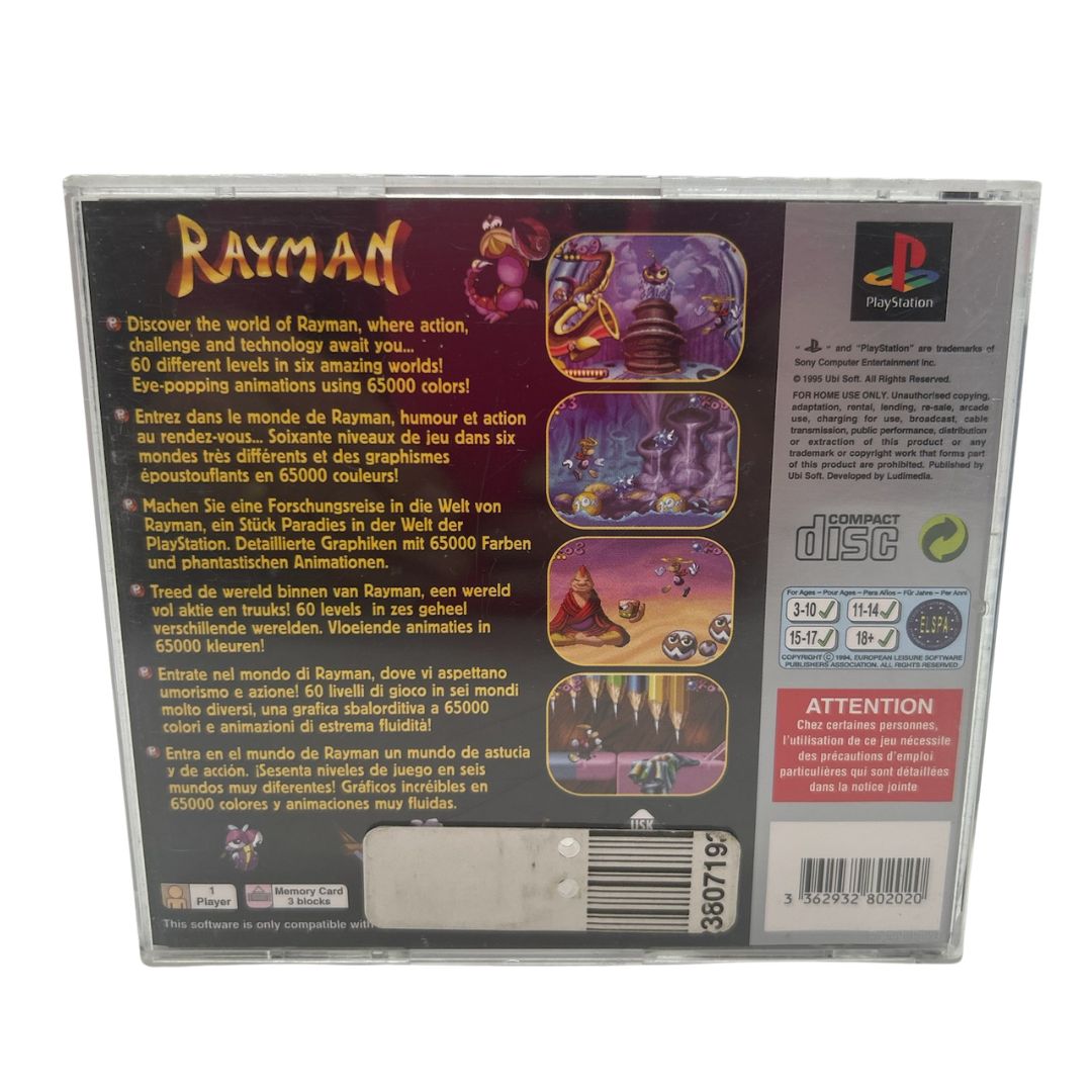 Rayman Platinum Sony PlayStation PS1 Complete with Manual pal