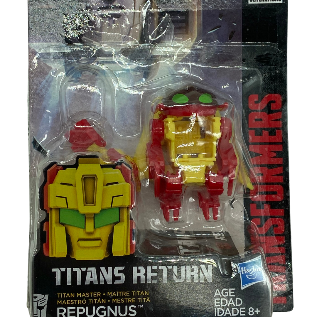 Transformers Titans Return Repugnus in opened packaging