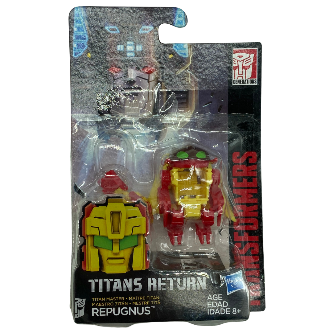 Transformers Titans Return Repugnus in opened packaging