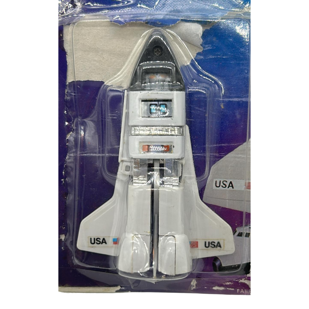 Bandai Robo Machine GoBot MR-14 Spay C NASA Space Shuttle with bubble and card