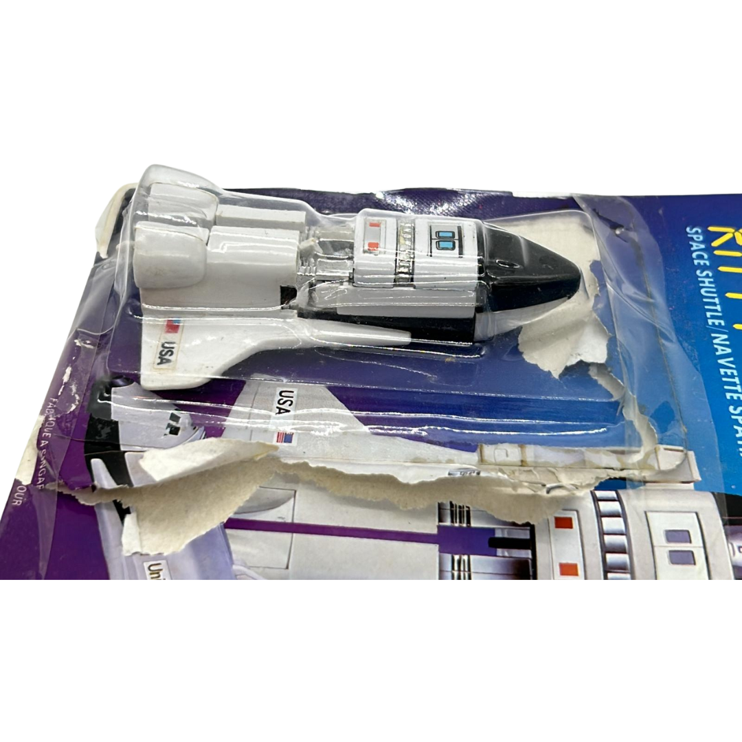 Bandai Robo Machine GoBot MR-14 Spay C NASA Space Shuttle with bubble and card