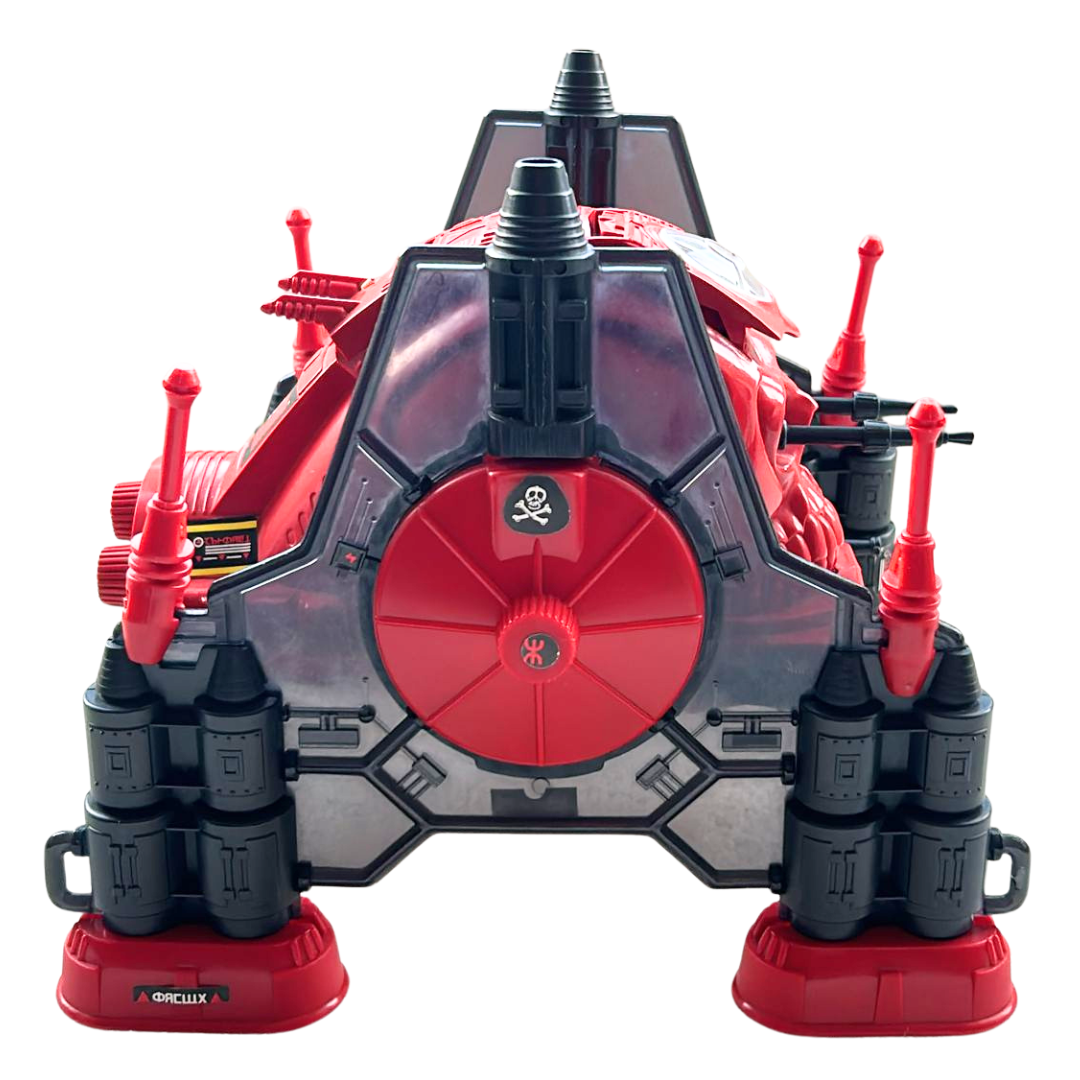 Action Force Roboskull Red Shadows vehicle complete with Red Wolf by Palitoy