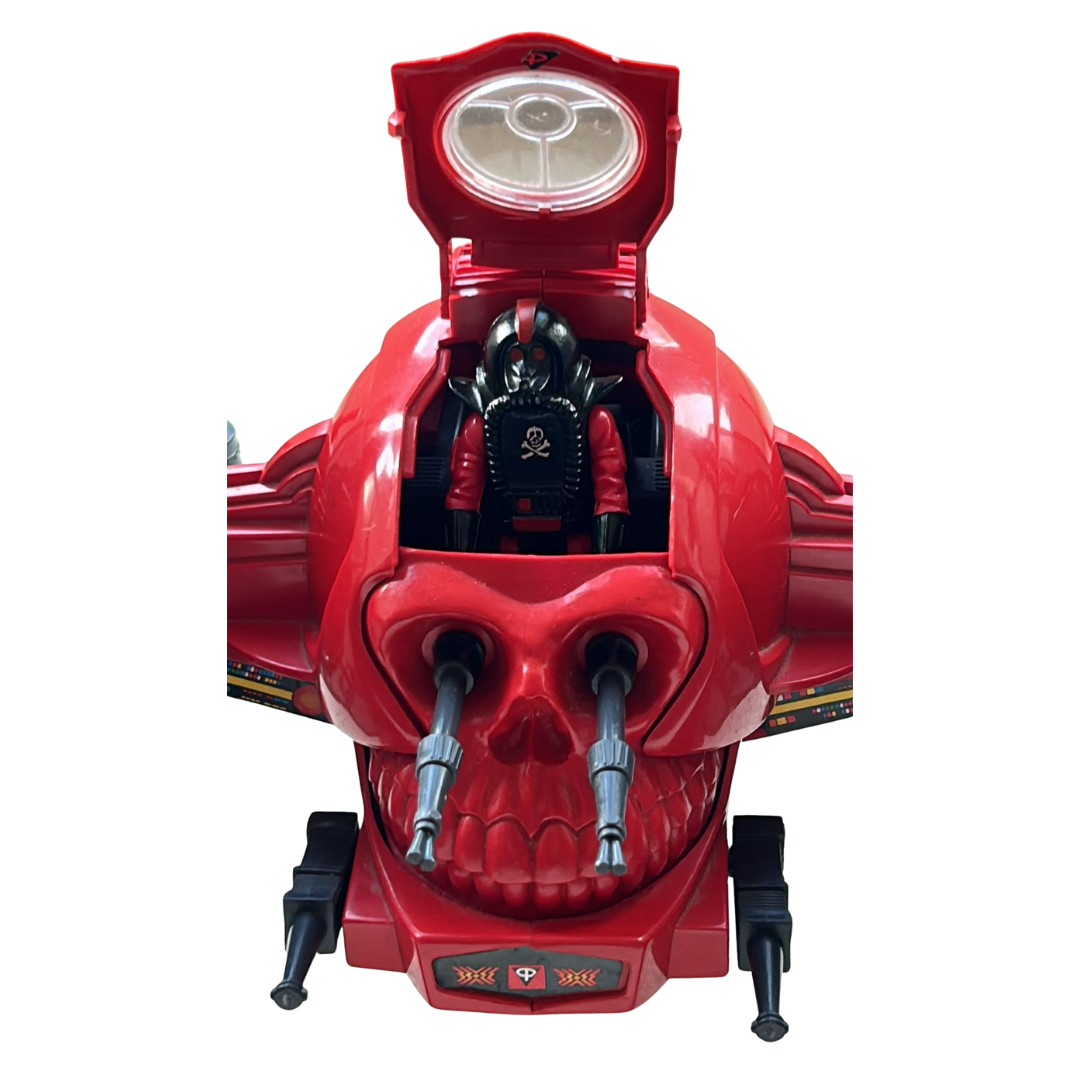 Action Force Roboskull Red Shadows vehicle complete with Red Wolf by Palitoy