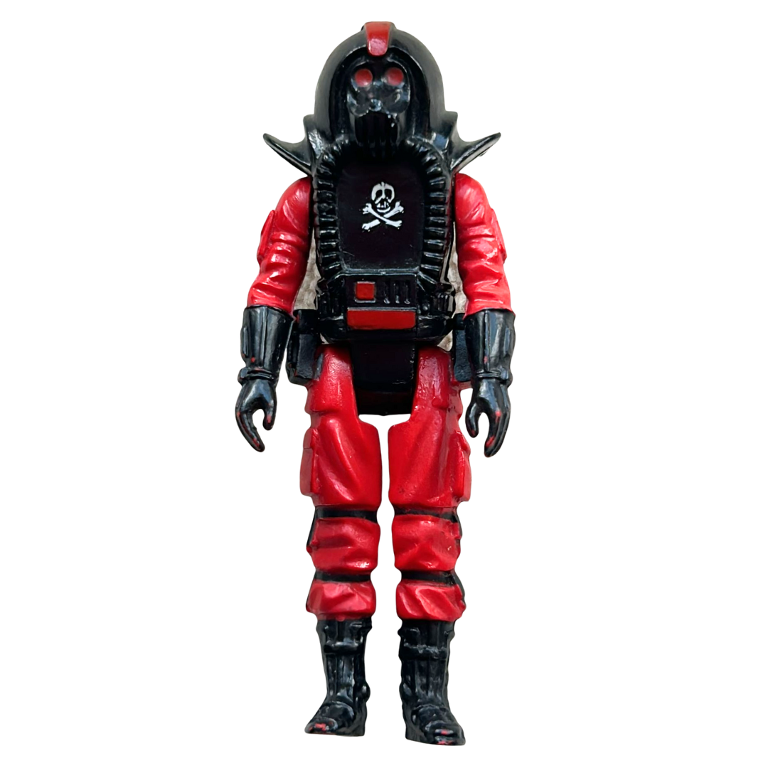 Action Force Roboskull Red Shadows vehicle complete with Red Wolf by Palitoy