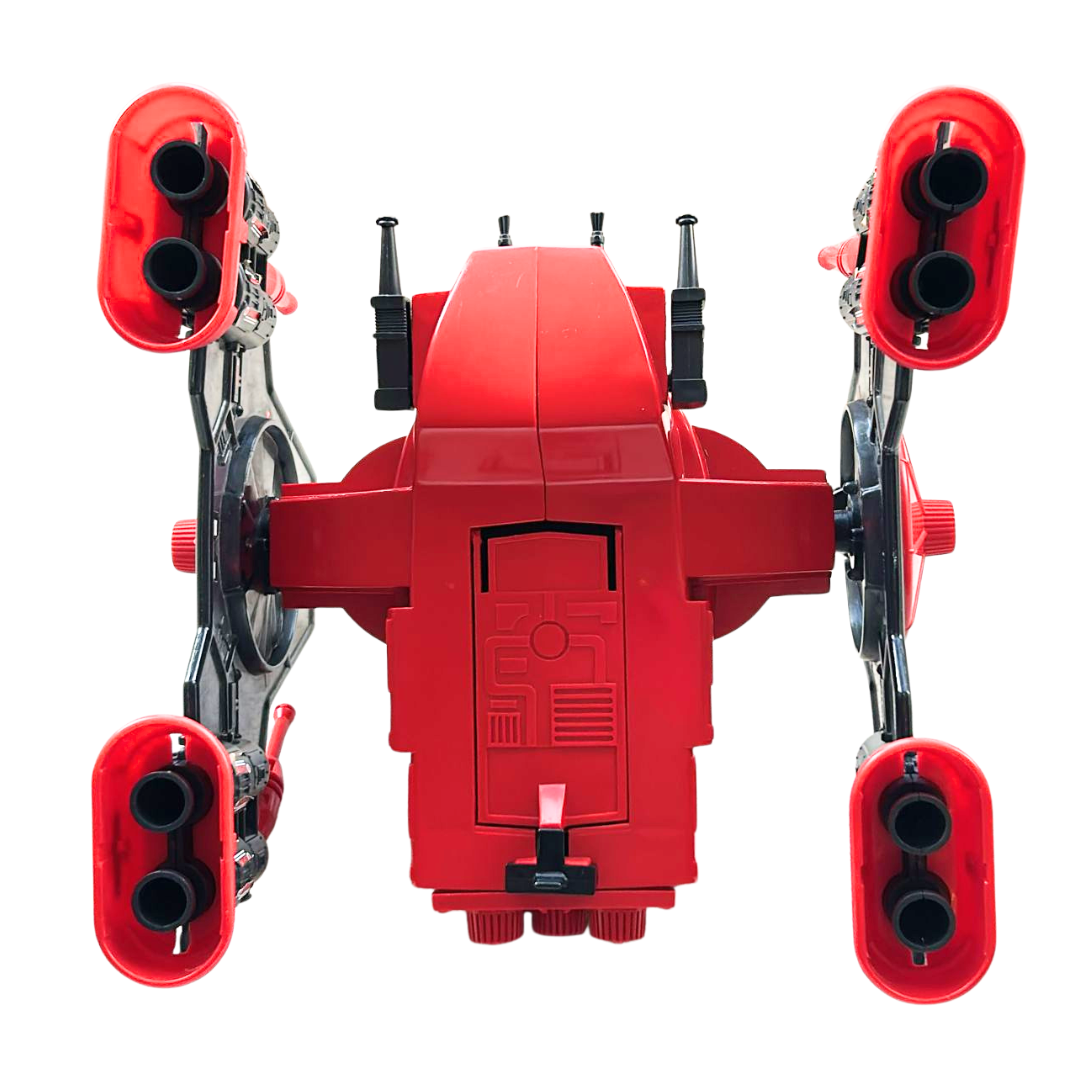 Action Force Roboskull Red Shadows vehicle complete with Red Wolf by Palitoy