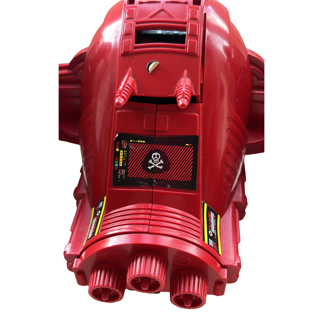 Action Force Roboskull Red Shadows vehicle complete with Red Wolf by Palitoy