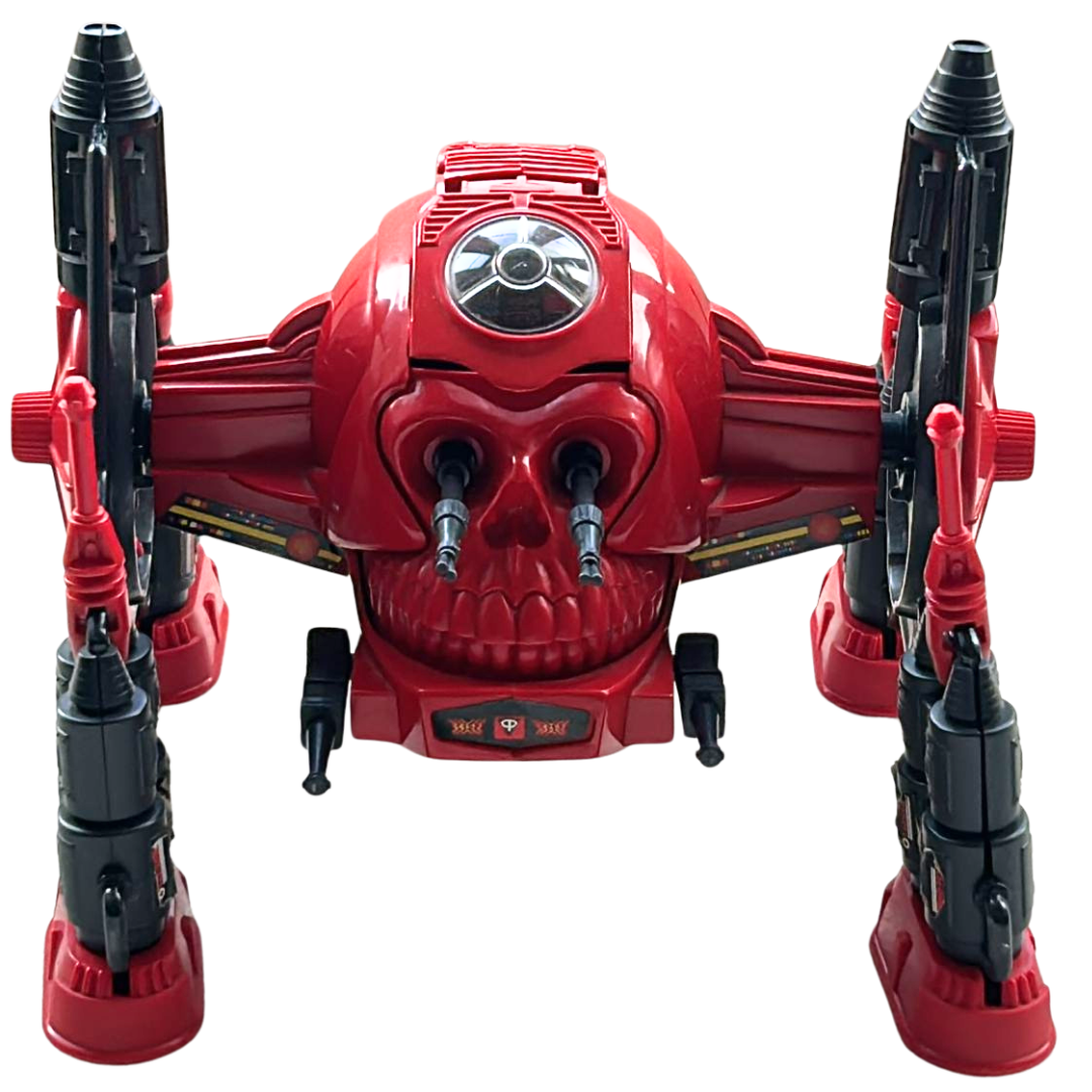 Action Force Roboskull Red Shadows vehicle complete with Red Wolf by Palitoy