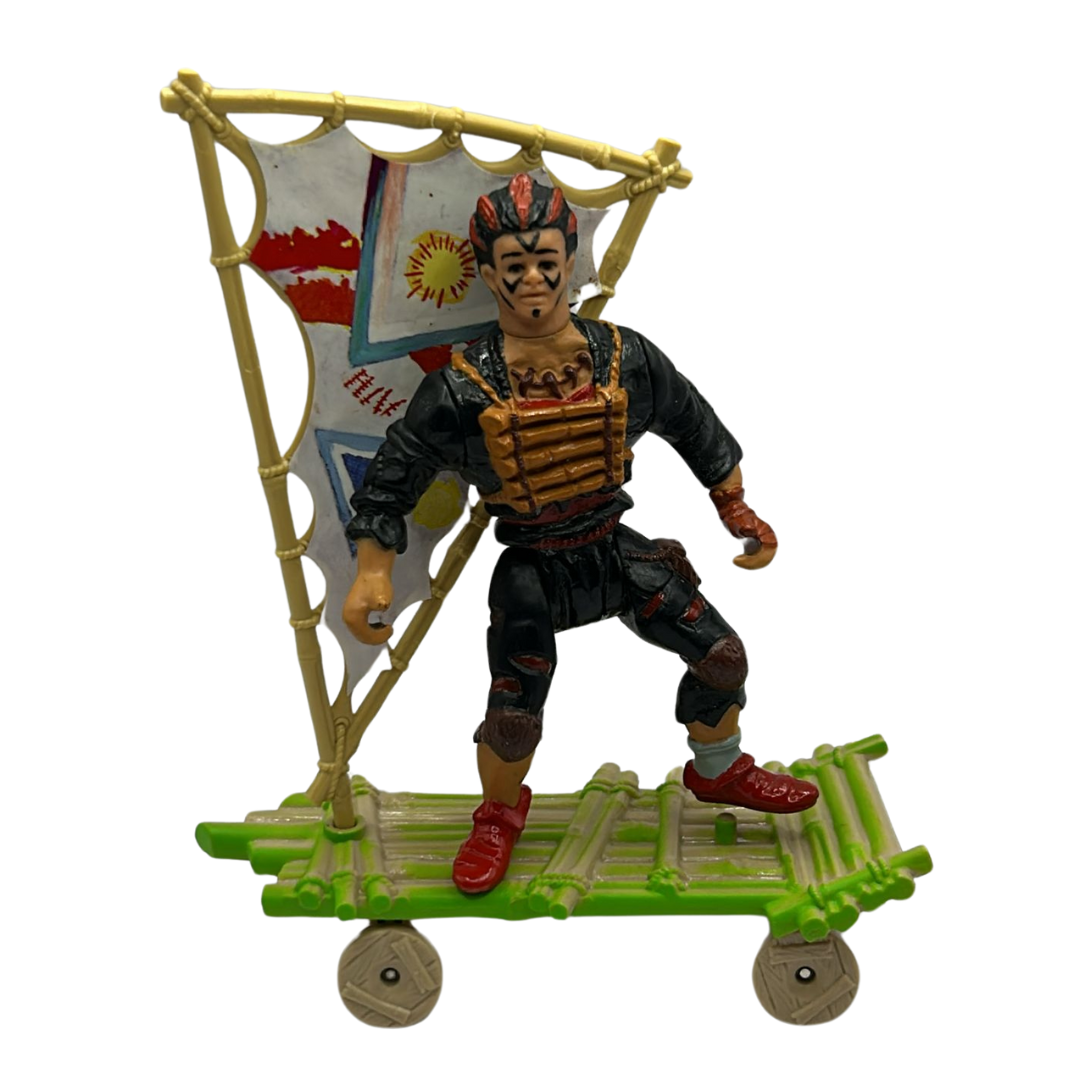 Hook Rufio Lost Boy Sails and Skates into battle figure complete 718
