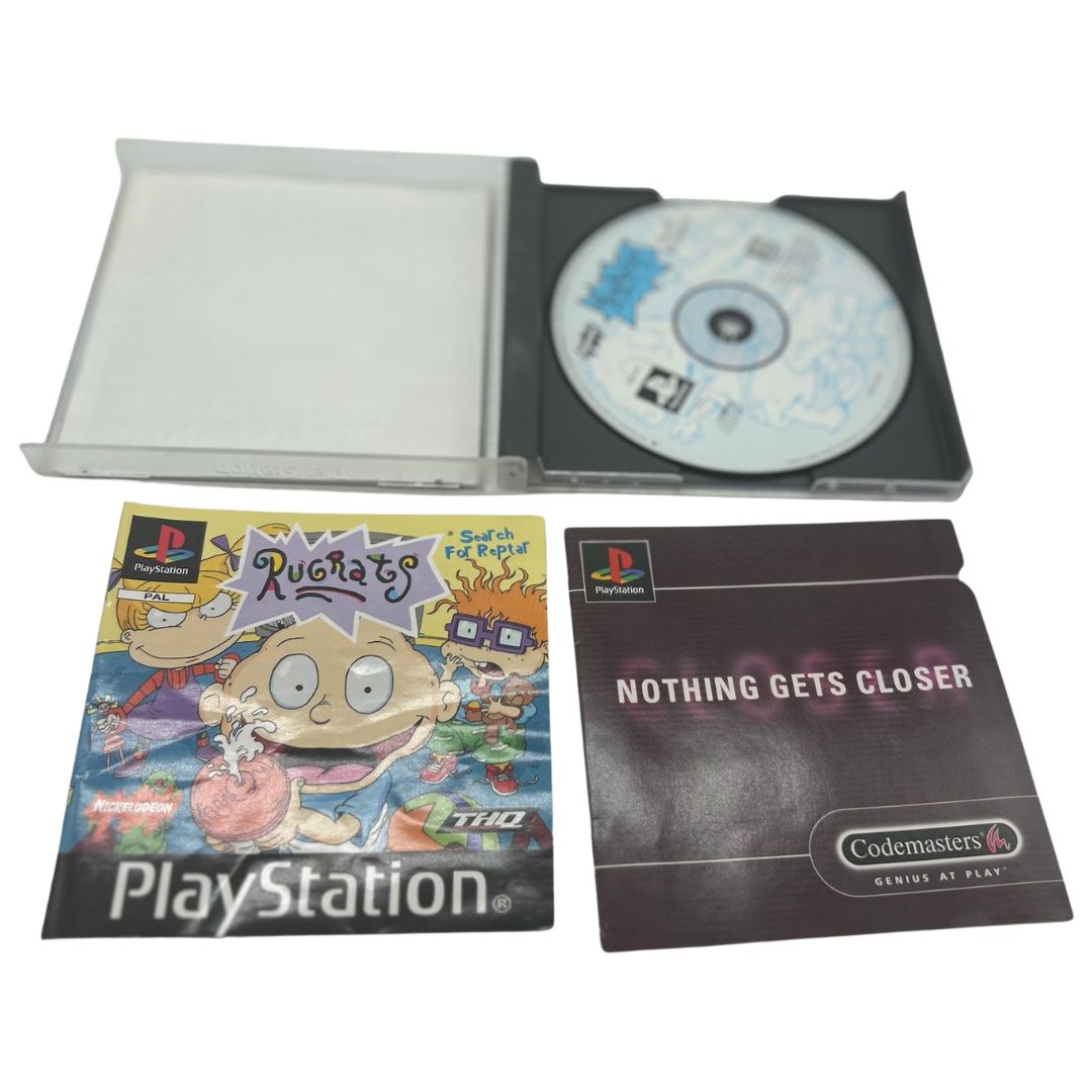 Rugrats Search For Reptar PlayStation 1 PS1 Game Compleate With Manual