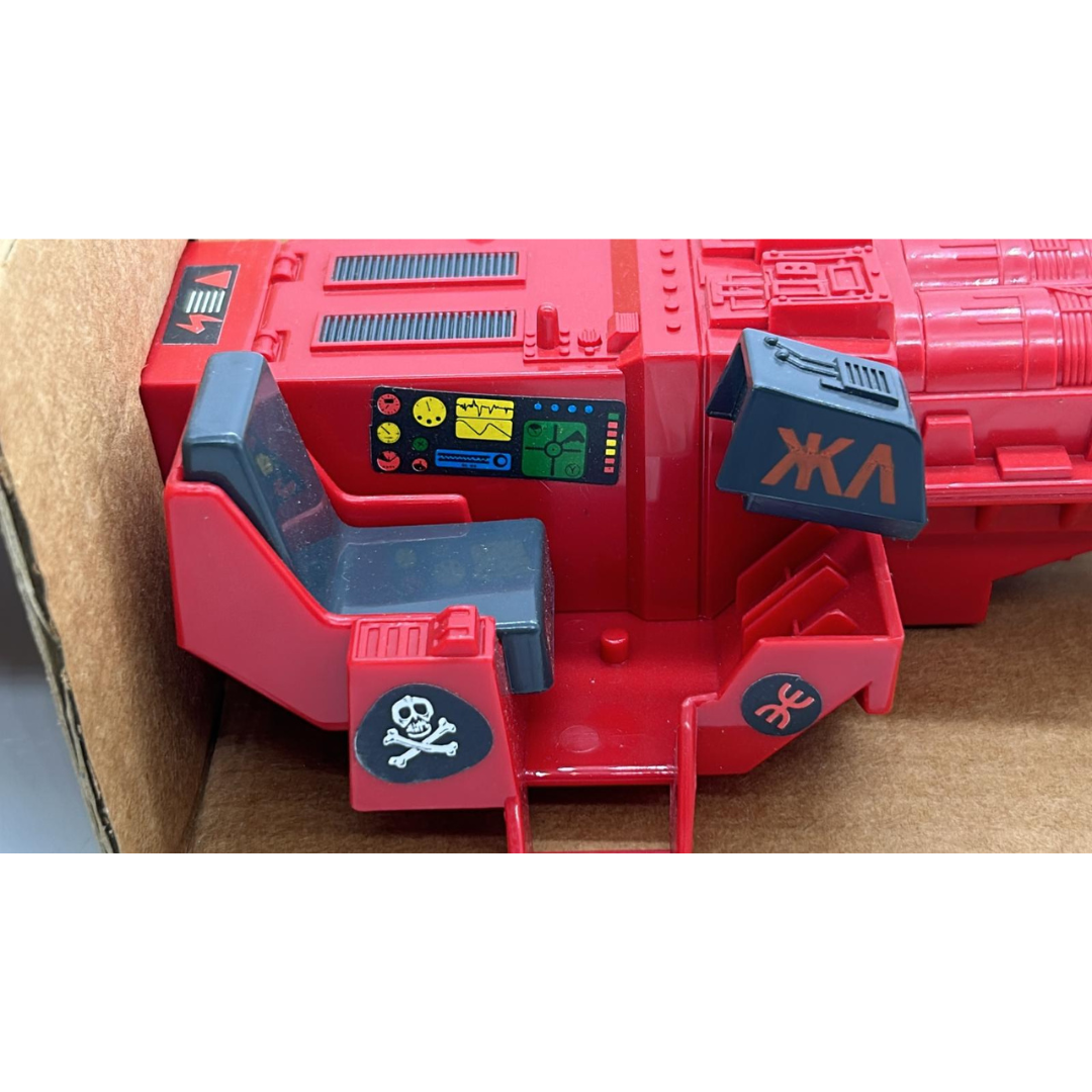 Action Force Laser Exterminator & Red Laser complete box figure bubble & inserts