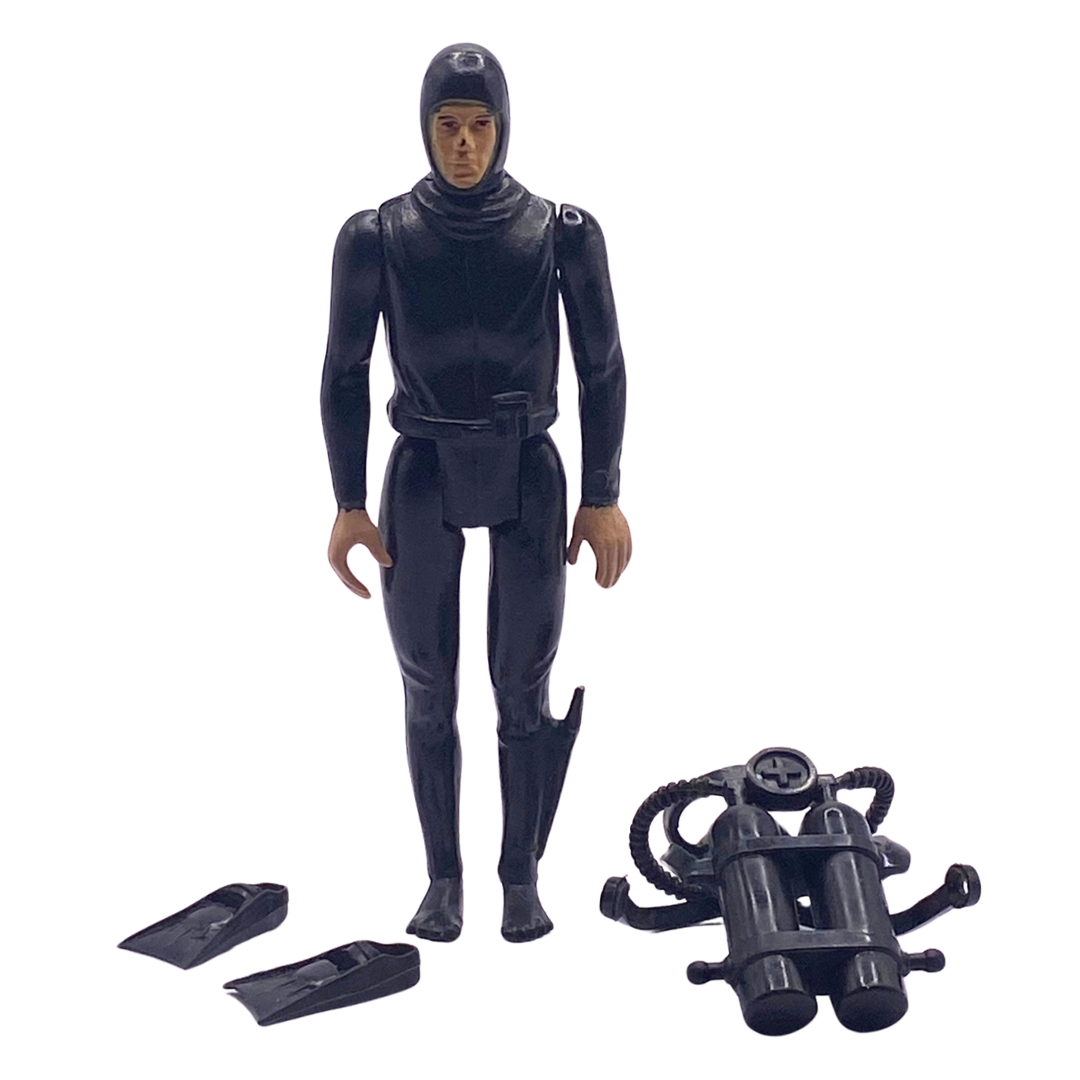 Action Force SAS Frogman complete figure first series 1982 by Palitoy ...
