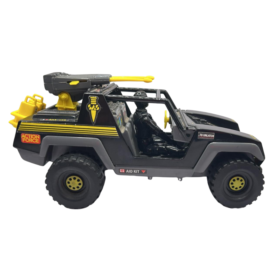 Action Force Panther & Stalker complete SAS team black roll cage GI Joe 122