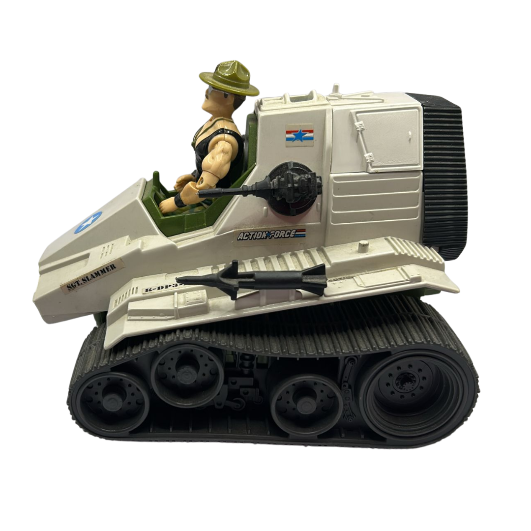 GI Joe, Action Force Triple T vehicle & Sgt Slaughter complete 1
