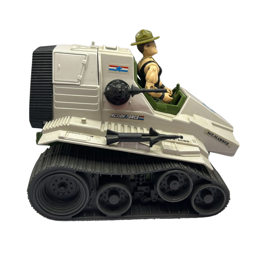 GI Joe, Action Force Triple T vehicle & Sgt Slaughter complete 1