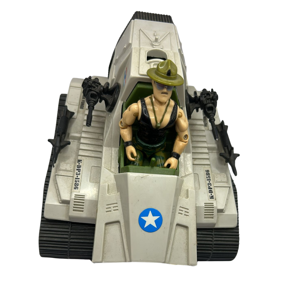 GI Joe, Action Force Triple T vehicle & Sgt Slaughter complete 1