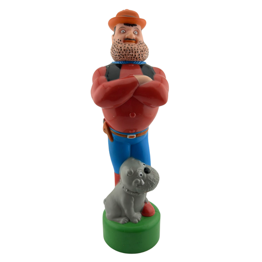 Desperate Dan Dandy Bubble Bath bottle empty 1991