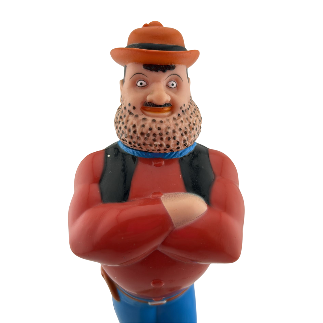 Desperate Dan Dandy Bubble Bath bottle empty 1991
